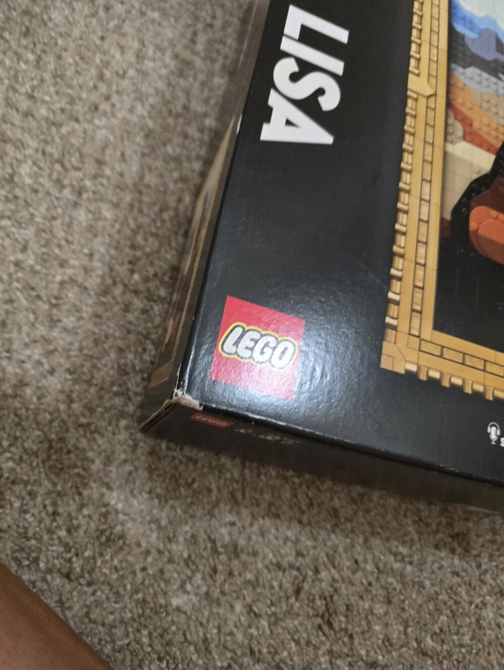 LEGO Mona Lisa Wall Art NIB